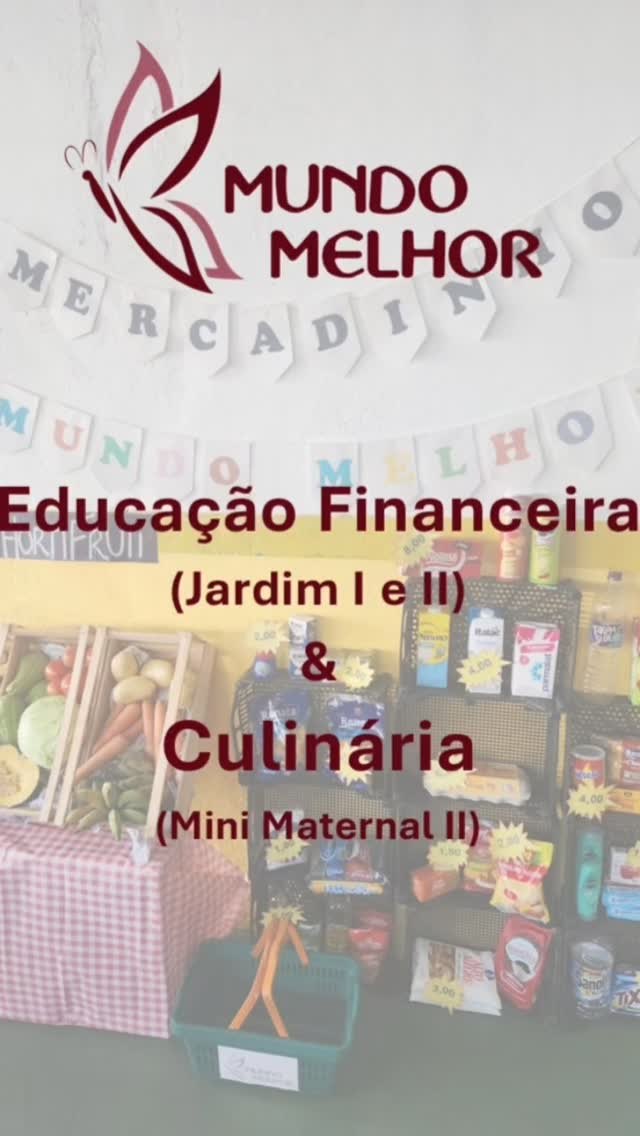Capa do reel A Galinha Ruiva na cozinha, do Instagram da Escola Mundo Melhor